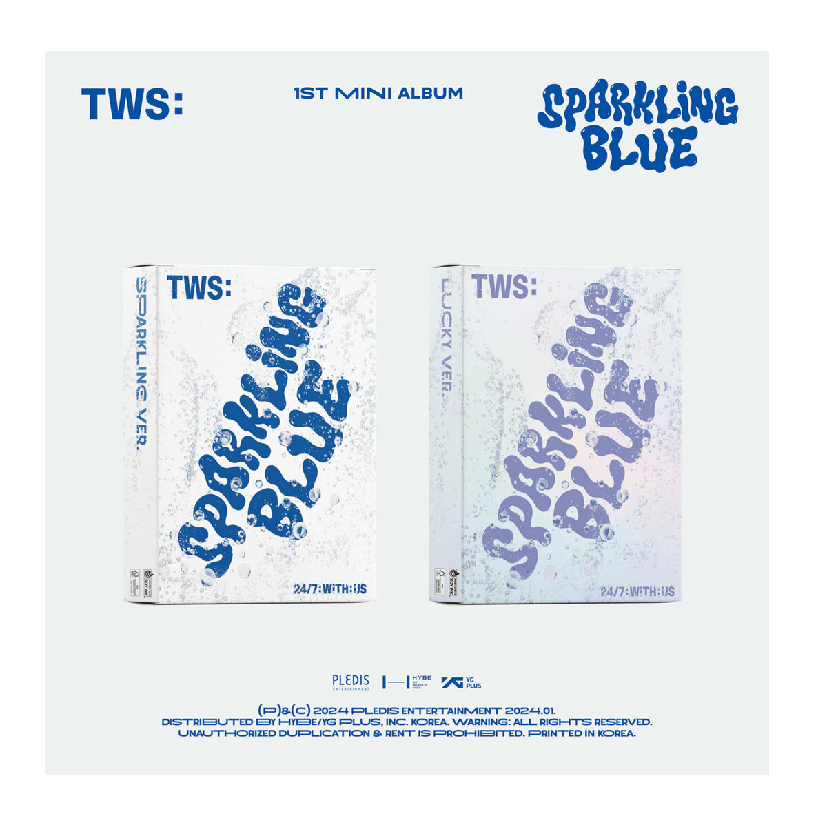 Tws / Tws 1st Mini Album 'sparkling Blue' (lucky Ver.) - Cd 