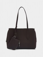 Bolso Para Portátil 13" Textura Suave marron