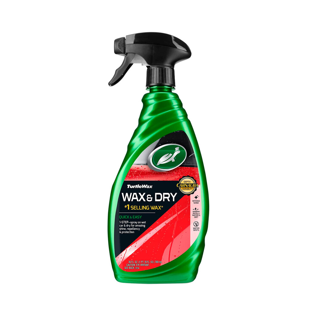 LIMPIEZA Y ACABADO - CERA LIQUIDA PARA SECAR Y ENCERAR TORTUGA (TURTLE WAX)