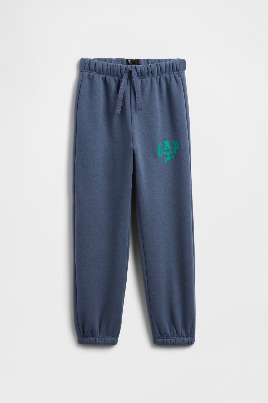 Pantalón Deportivo Logo Gap Toddler Niño Blue Ridge