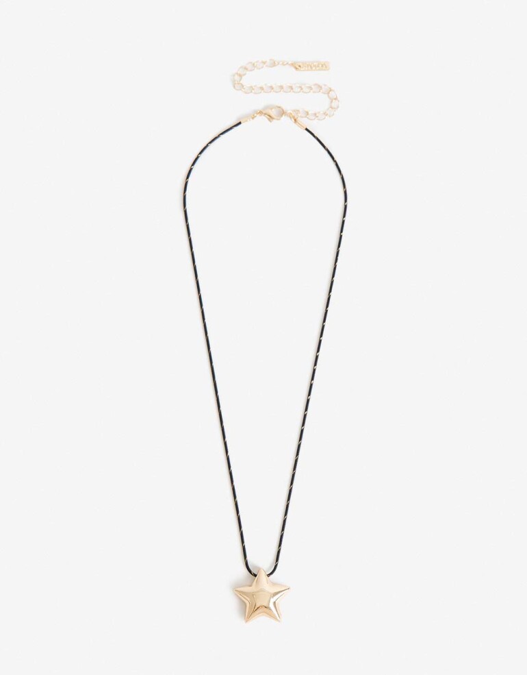 Collares Cortos Metal Collares Cortos Estrellas - Combinacion Bicolor