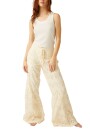EMMA EMBROIDERED PANT Marfil