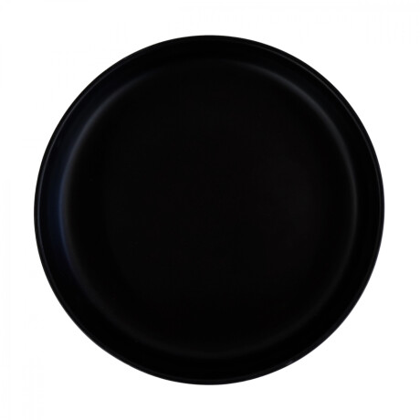 Plato hondo de ceramica negro Plato hondo de ceramica negro