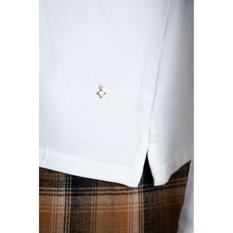 Remera Manga Larga Algodon Elastano Nacar