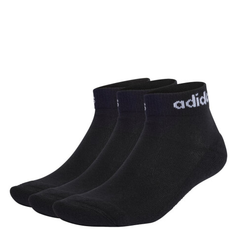 C LIN ANKLE 3P BLACK/WHITE BLACK