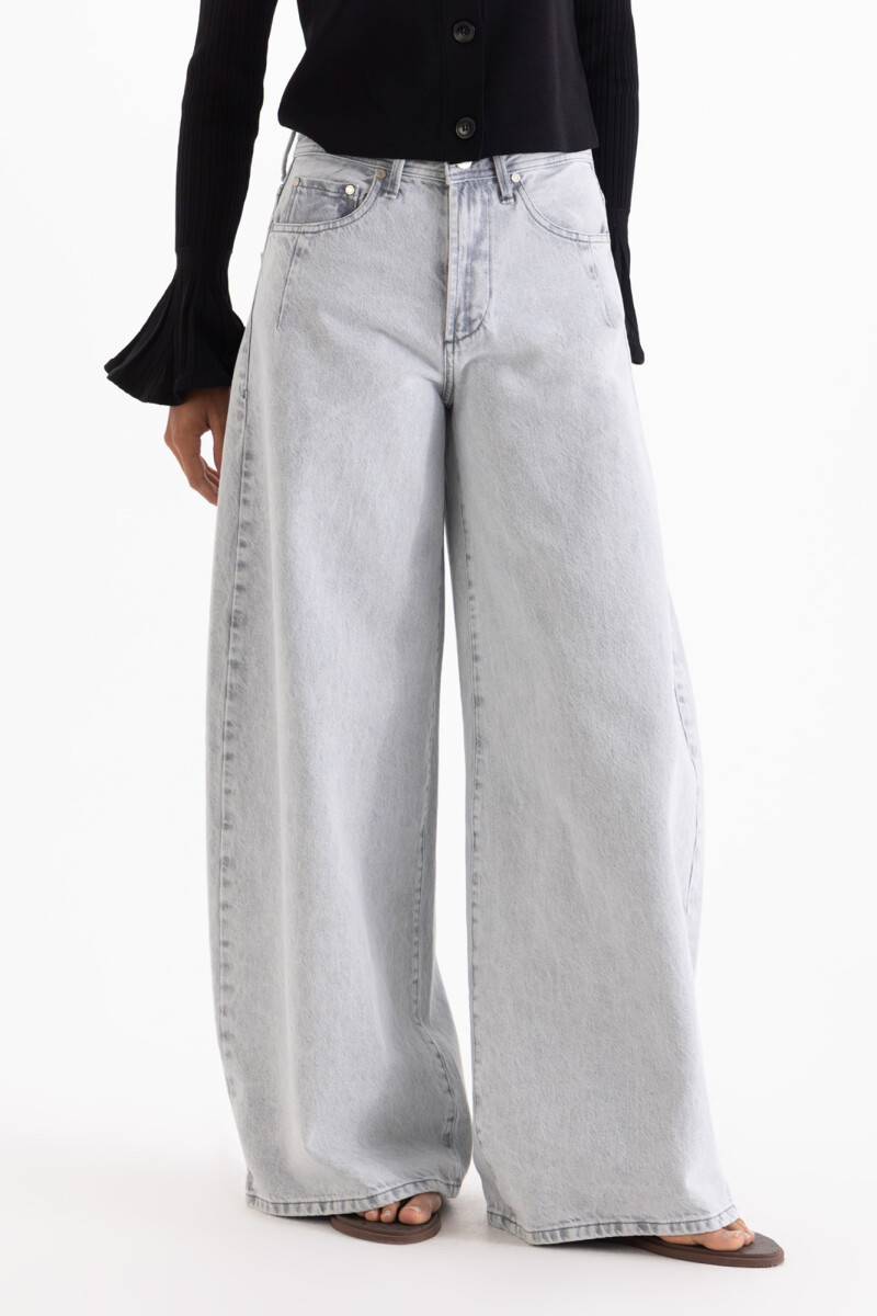 JEANS NINA GREY Gris