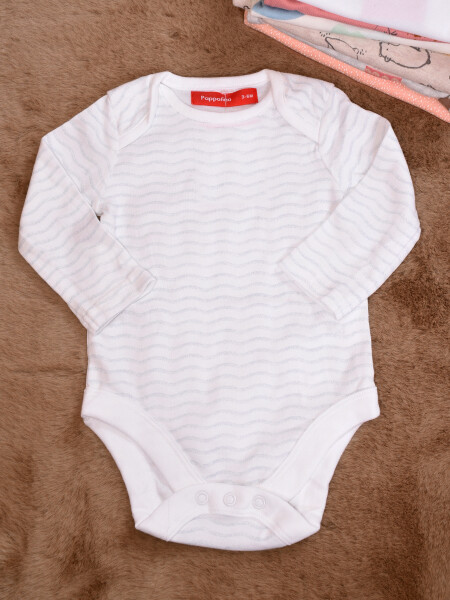 BODY BEBE MIX PRINT GRIS MELANGE