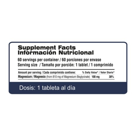 Magnesio Bisglicinato 60Tabs Qualivits Magnesio Bisglicinato 60Tabs Qualivits