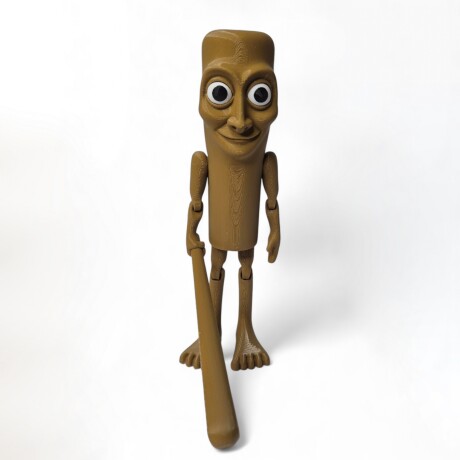 Figuras Articuladas Meme Italiano Brainrot Tung Tung Sahur