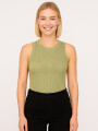 Musculosa Bilto Verde Oliva Claro