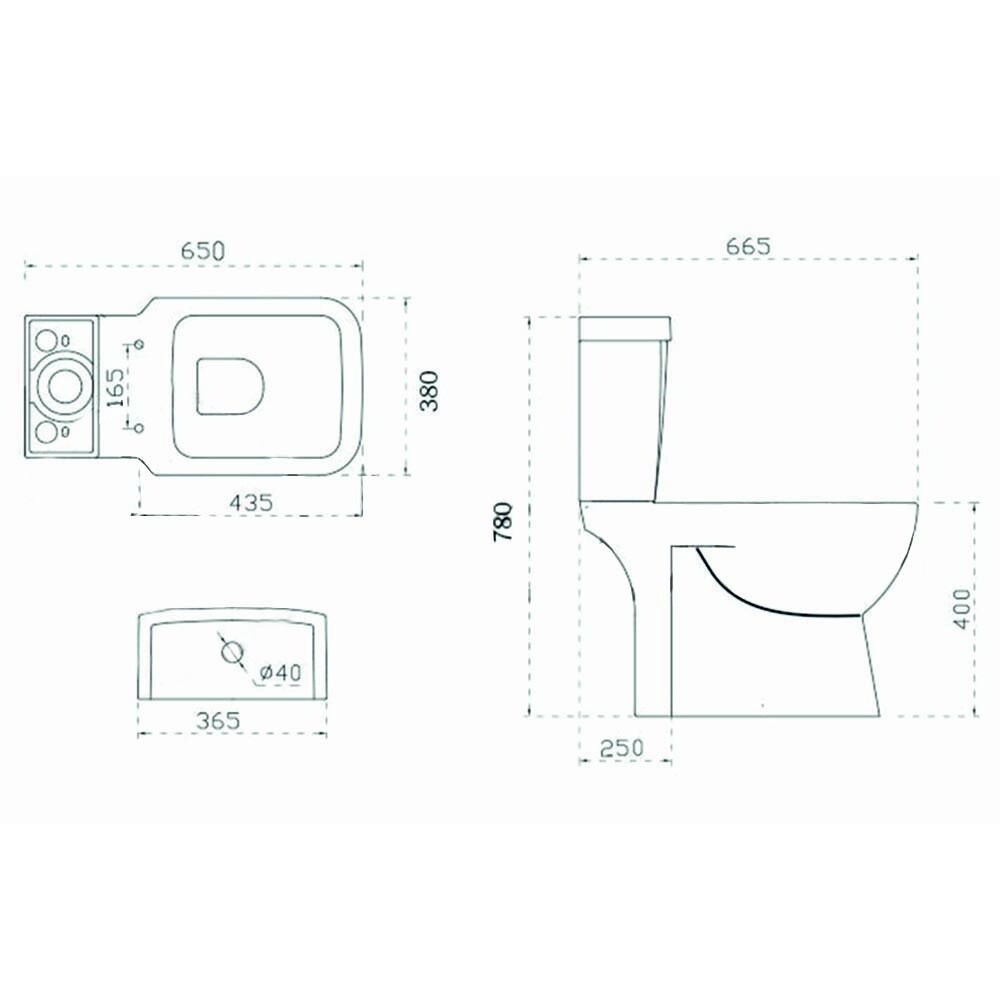 INODORO BLANCO LARGO LUXOR-NUEVO Inodoro Blanco Largo Luxor-nuevo