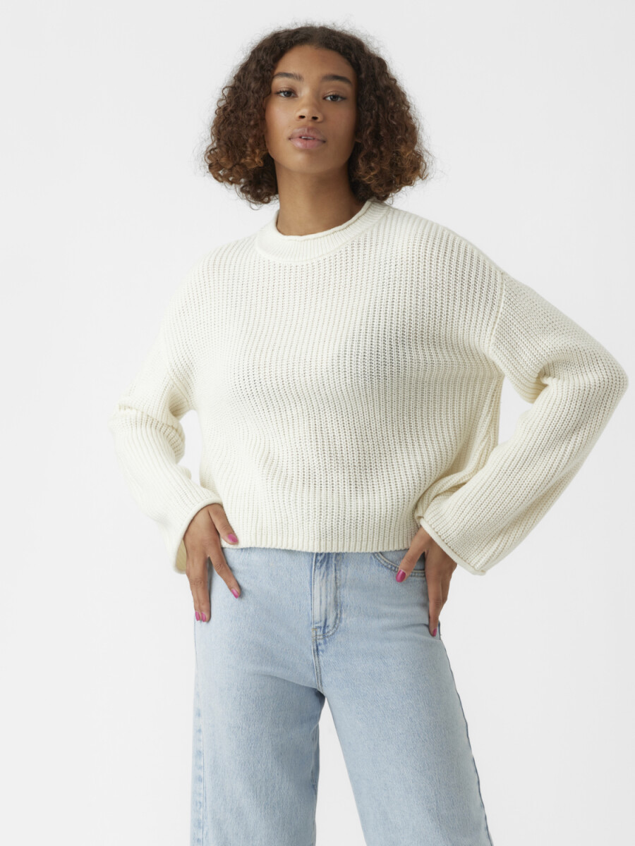 Sweater Sayla Relaxed Fit - Birch 
