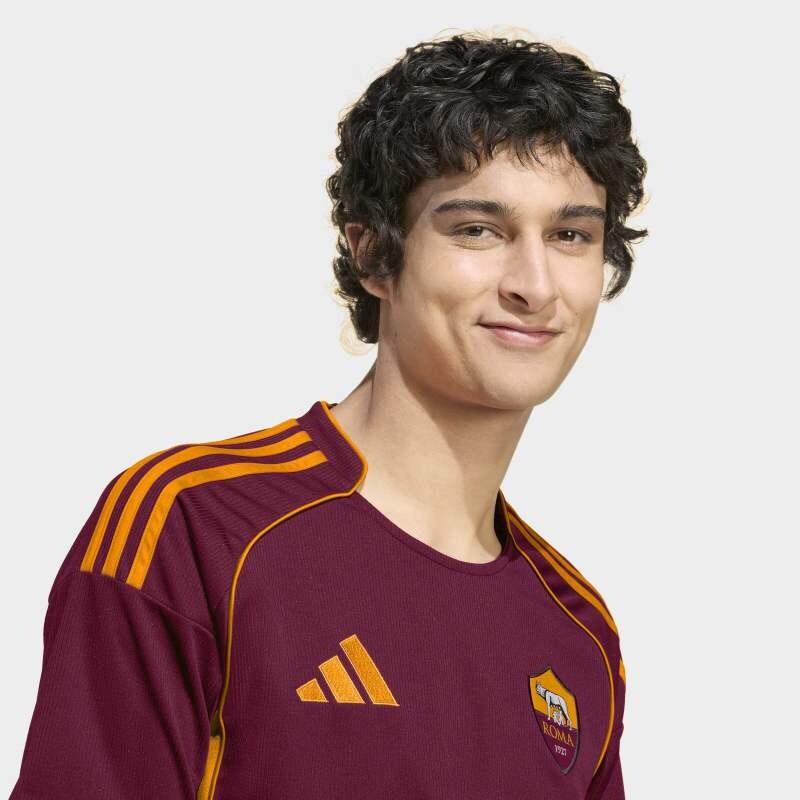 Camiseta Adidas Titular del AS Roma 25/26 Rojo