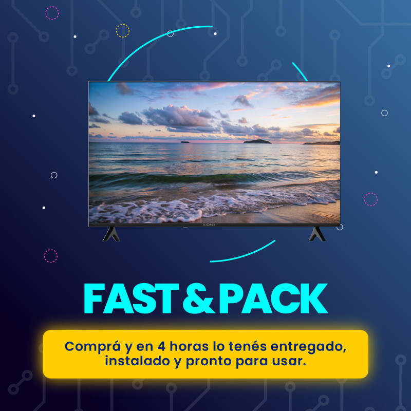 Fast&Pack Smart TV Xion 50" Full HD + Instalación Fast&Pack Smart TV Xion 50" Full HD + Instalación