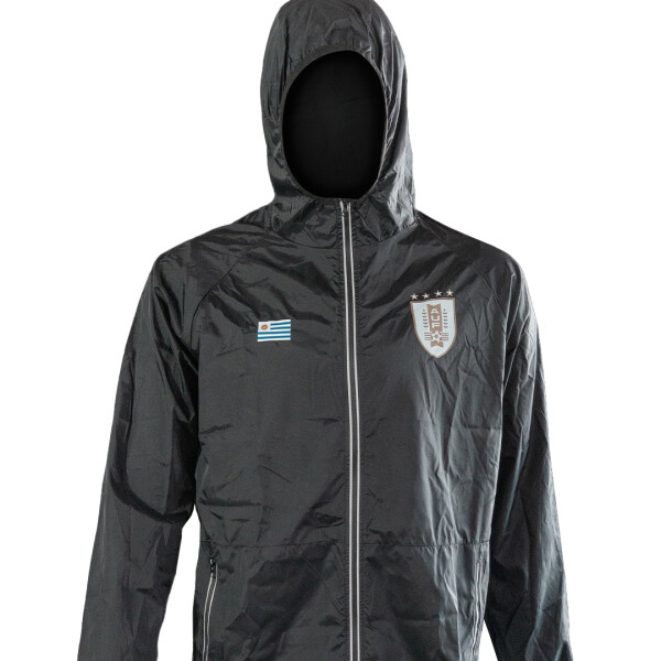 Campera de Lluvia Negra