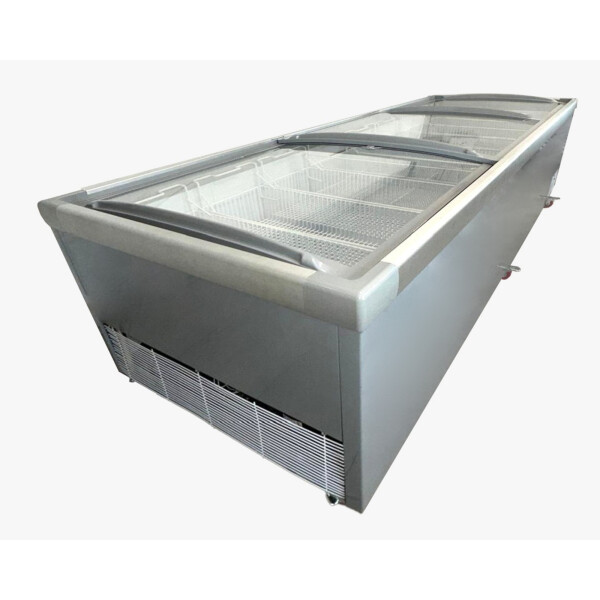 Isla Refrigerada Vidrio Semi Curvo 727 lts Kuma Isla Refrigerada Vidrio Semi Curvo 727 lts Kuma