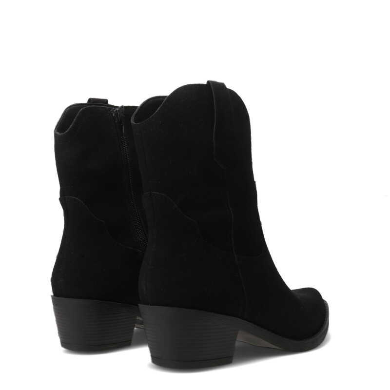 Botas de Mujer Miss Carol Aret Texana Negro