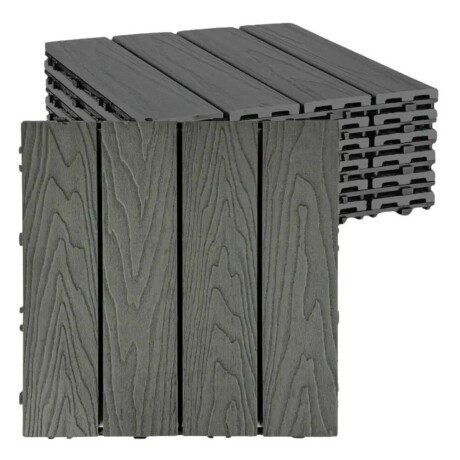 Deck Simil Madera Para Exterior en WPC Silver Grey Maderado Deck Simil Madera Para Exterior en WPC Silver Grey Maderado