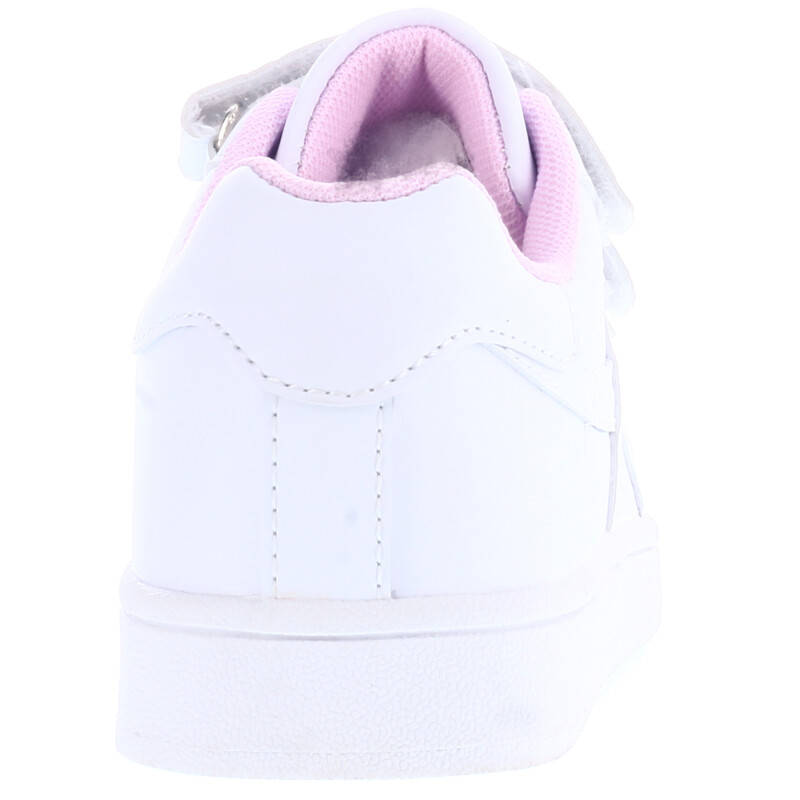 Championes Infantiles Push DANISH con velcros Blanco - Rosado