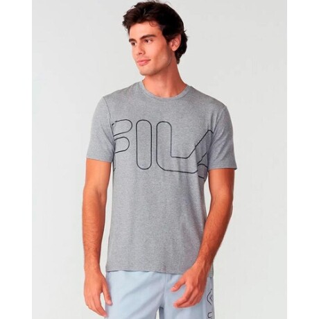 Camiseta Manga Corta para Hombre Fila Comfort Gris Camiseta Manga Corta para Hombre Fila Comfort Gris