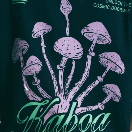 Remera Kaboa Cosmic Doorway Negro