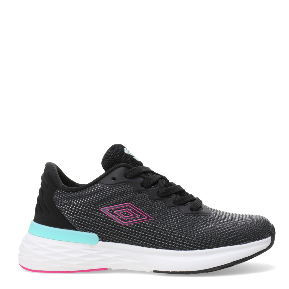 Championes de Mujer Umbro Didi Lady Umbro - Negro - Verde Agua - Fucsia 