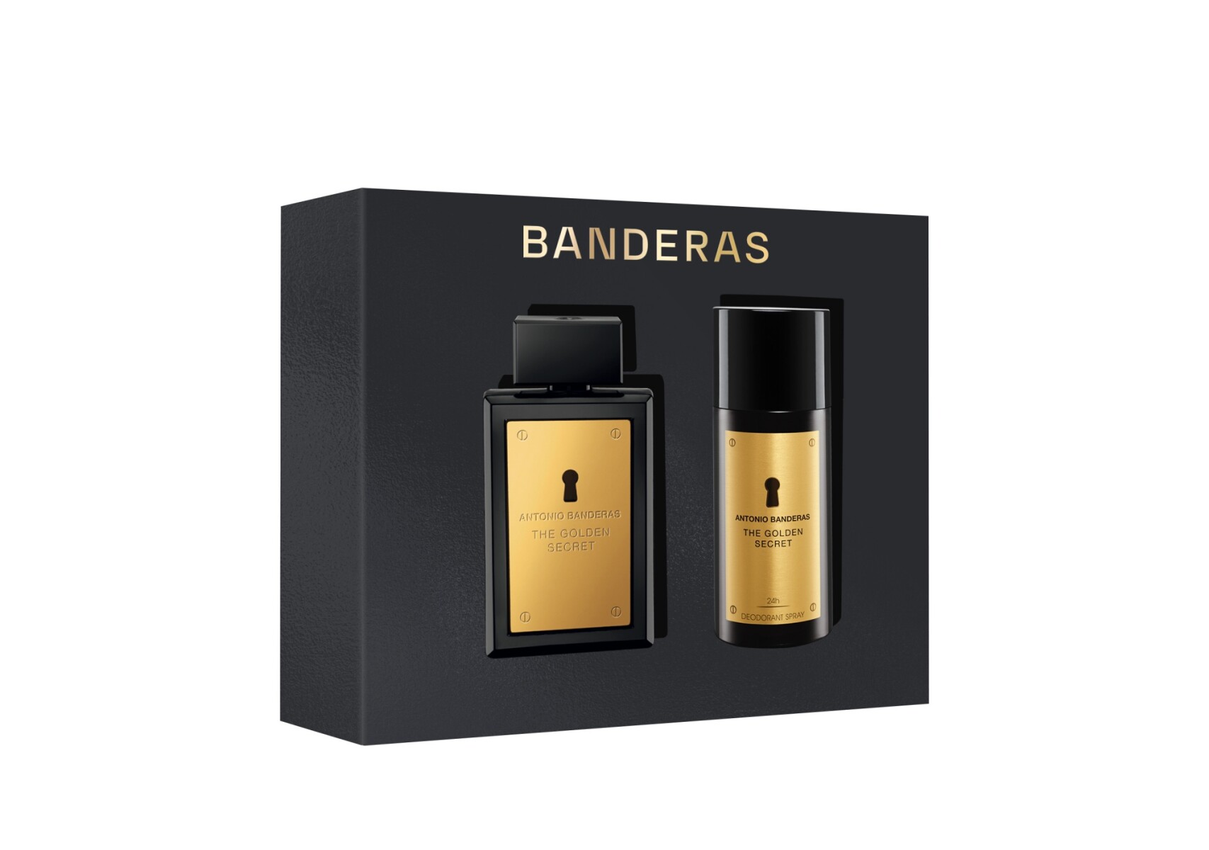 Cofre Antonio Banderas Golden Secret 100 ML + Deo 150 ML 
