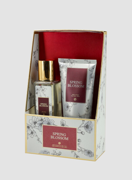 Pack regalable spring blossom: 75ml fragrance mist + 100ml body lotion Spring blossom