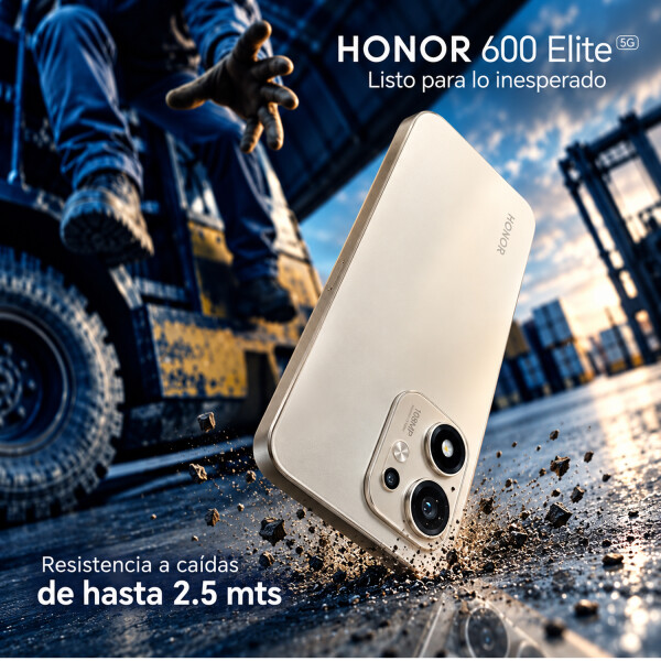 Honor 600 Elite 24(8+16)gb 256 Gb 5g + Auricular Earbuds X7 Lite DORADO