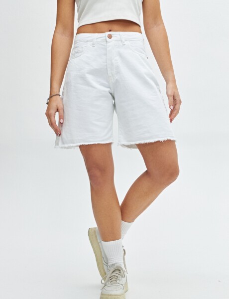 Short jean Alaska White S25