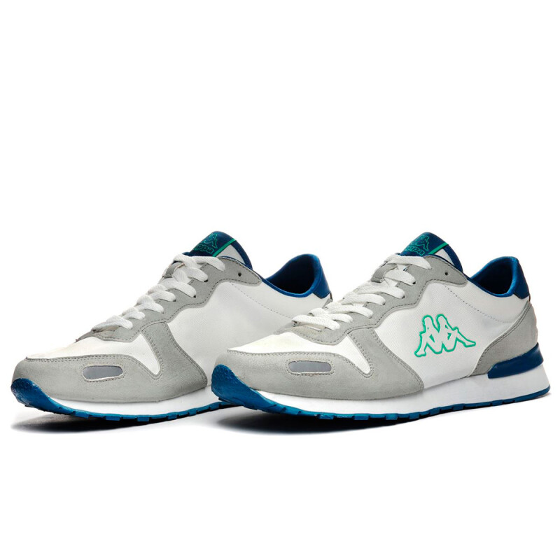 Logo Berlin 2 - Unisex White/blue Cobalt/green