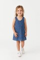 Vestido de jean estampado JEAN OSCURO