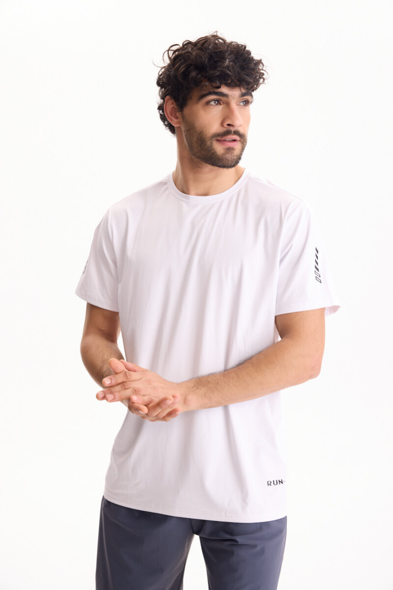 Remera DryFit Core Blanco