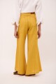 PANTALON WIDE XL LINEN SS26 Pistacho