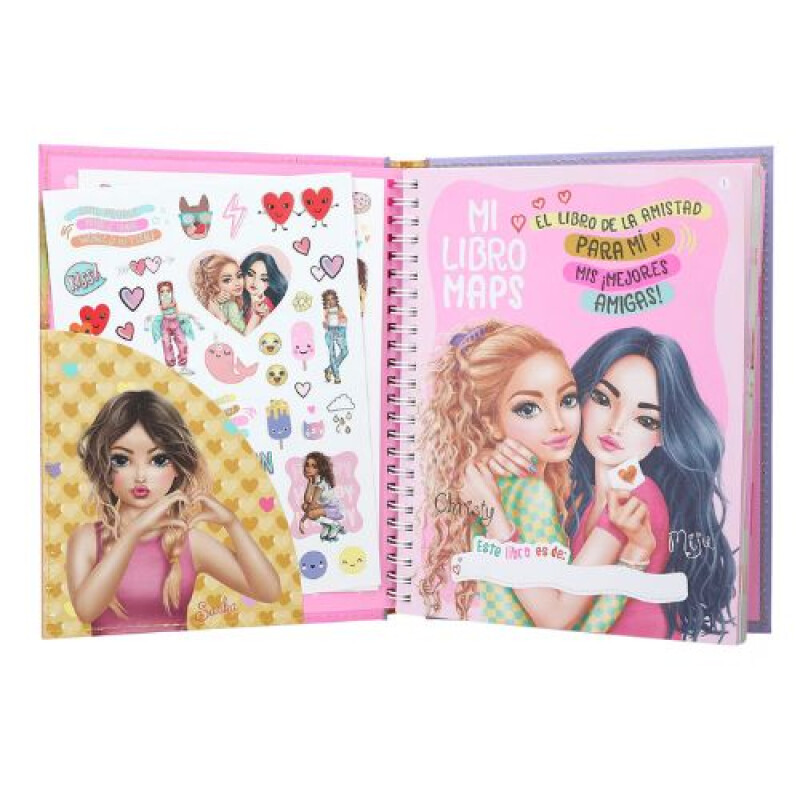Libro Mejores Amigas- Top Model Libro Mejores Amigas- Top Model