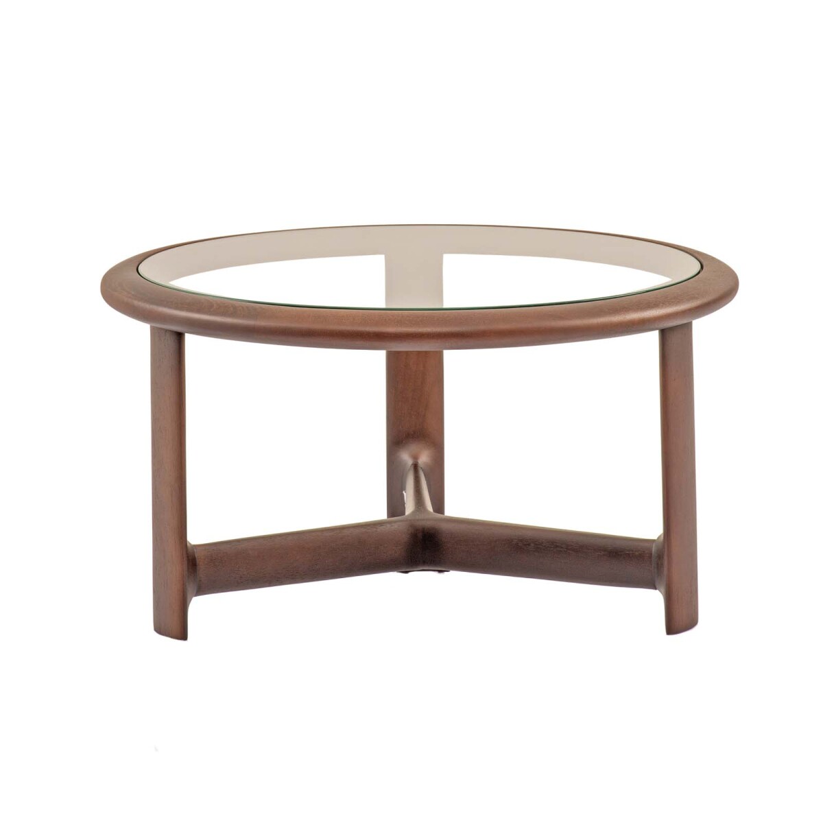 MESA RATONA - MADERA-Y-VIDRIO MARRON DONATELLA M CACAO 