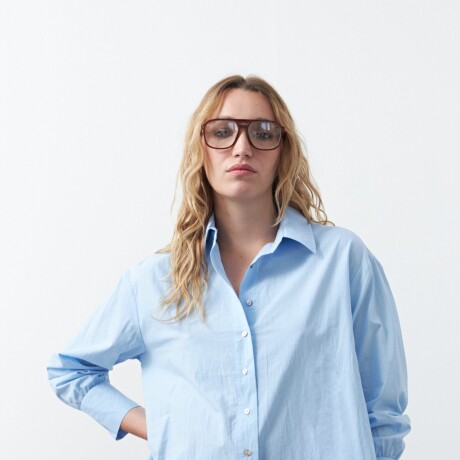 CAMISA DANAE Celeste