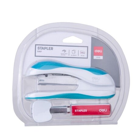 KIT ABROCHADORA+GRAPAS+SACA GRAPAS COLOR SURTIDO REF,E0357 001