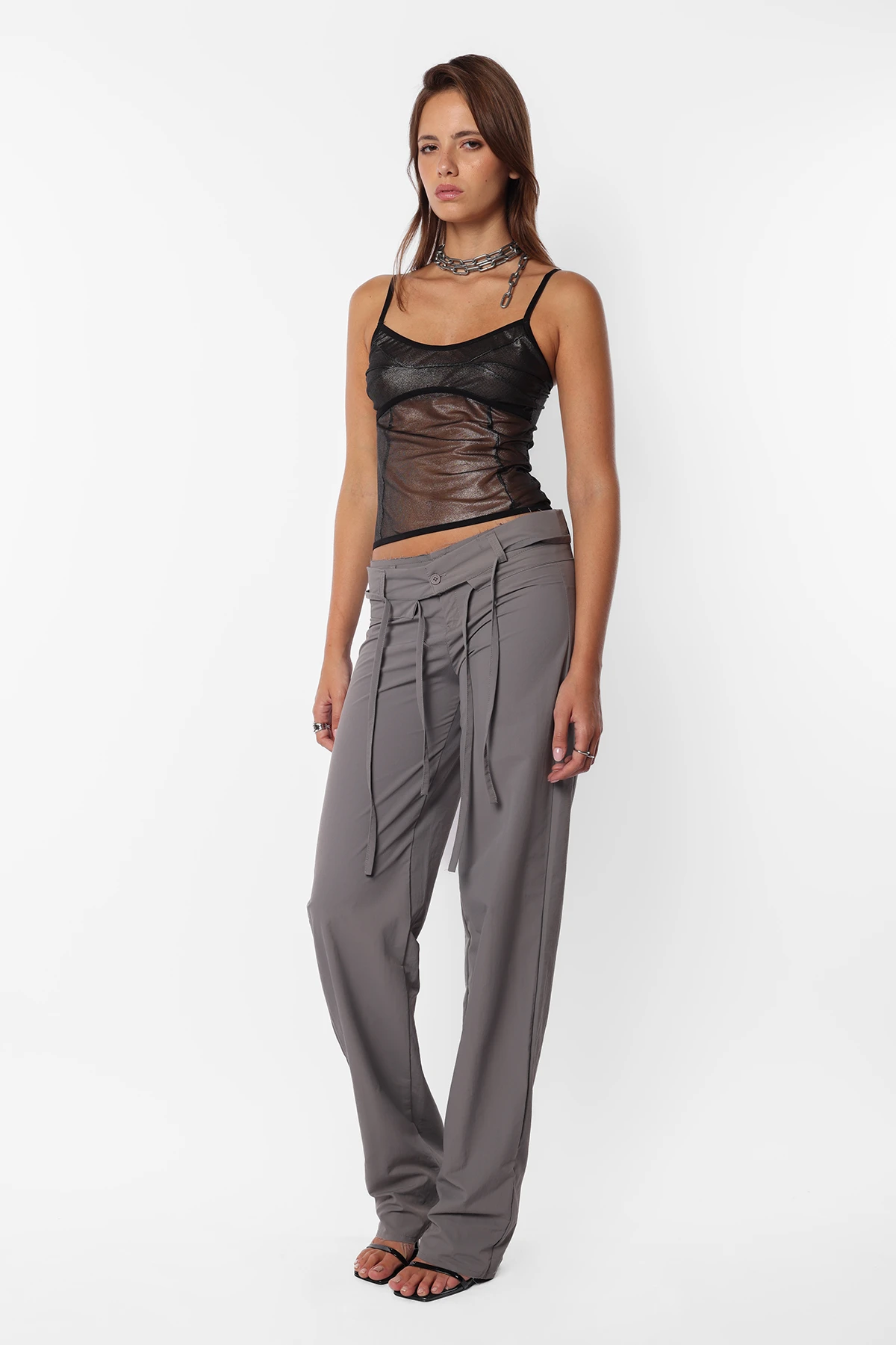 Pantalon Decode Gris