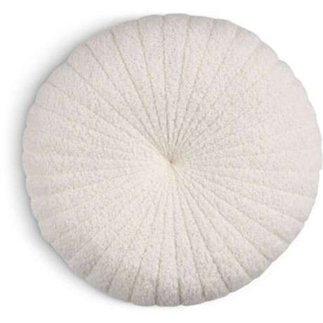 Almohadon Kugleask Ø40 Blanco