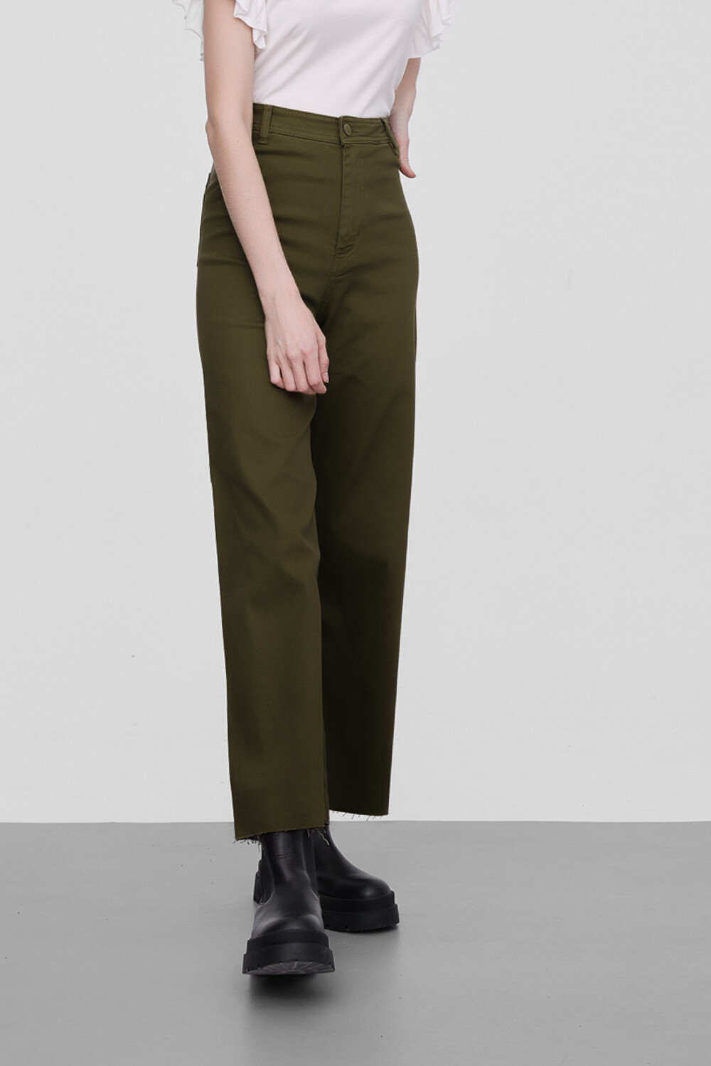 Pantalon Balton Verde Oliva Oscuro