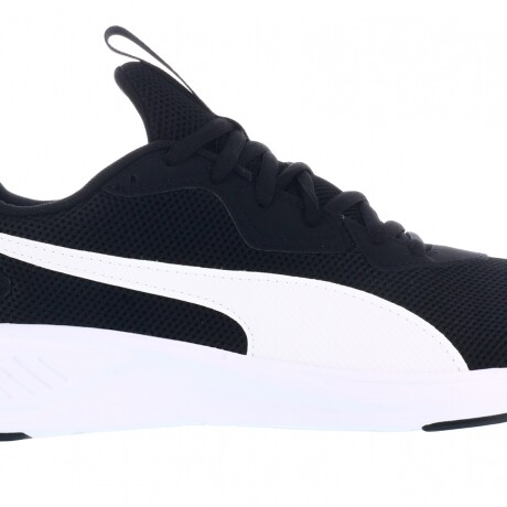 Championes de Hombre Puma Run Incinerate Mns Negro - Blanco