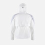 Asymmetrical Hooded Desert Anorak - Hombre White/carbon