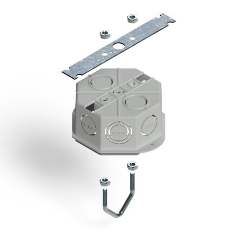 KIT SOPORTE PARA CAJA DE CONEXIÓN CHICA/GRANDE. GENROD KIT SOPORTE PARA CAJA DE CONEXIÓN CHICA/GRANDE. GENROD