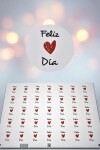 Stickers feliz dia plancha DISEÑO 2