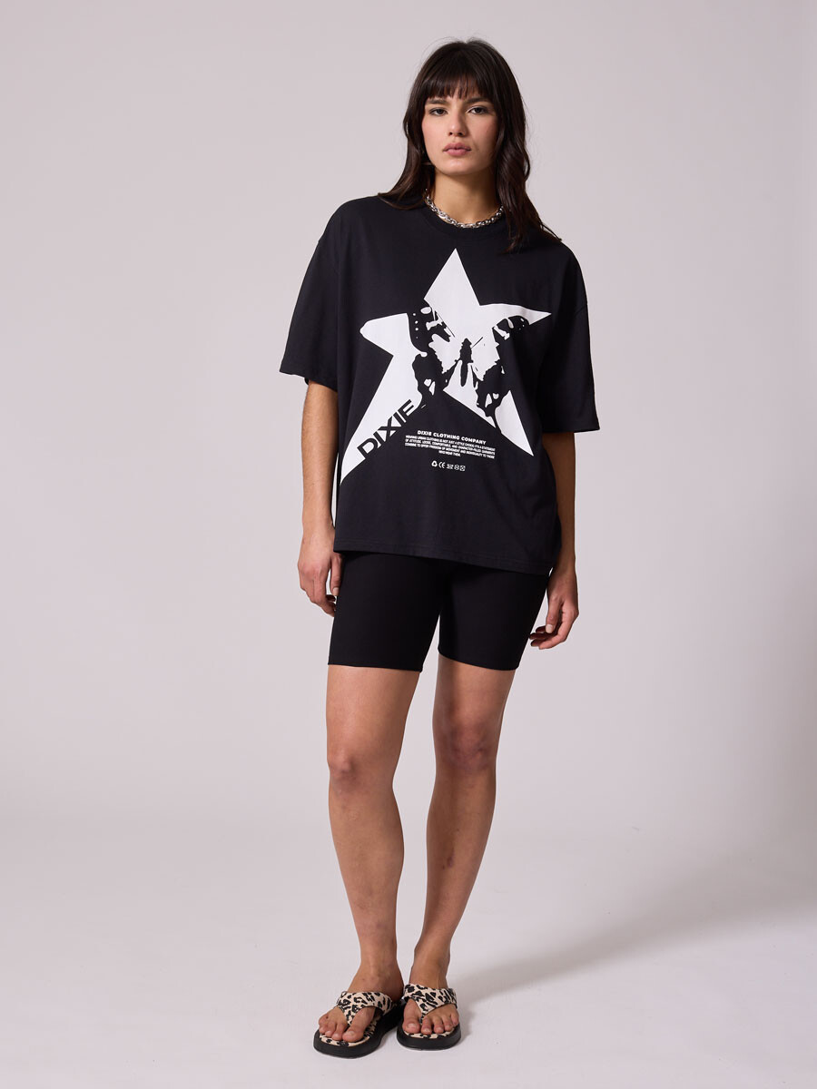 T-SHIRT BETY DIXIE Negro