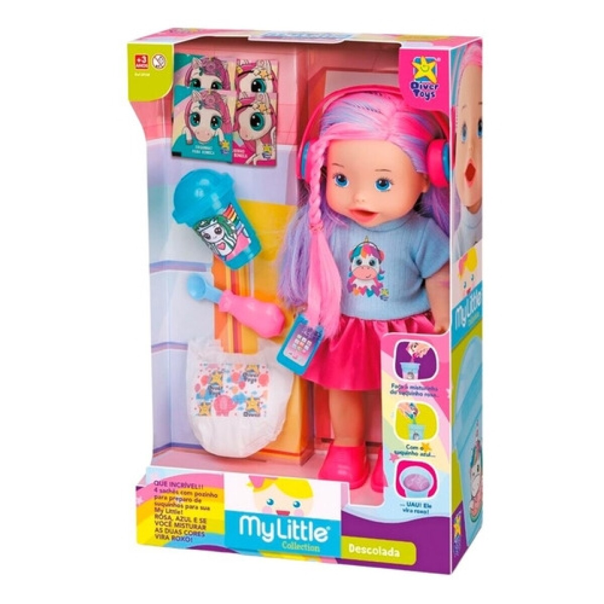 Muñeca Fashion Diver Toys My Little Collection que hace pis 