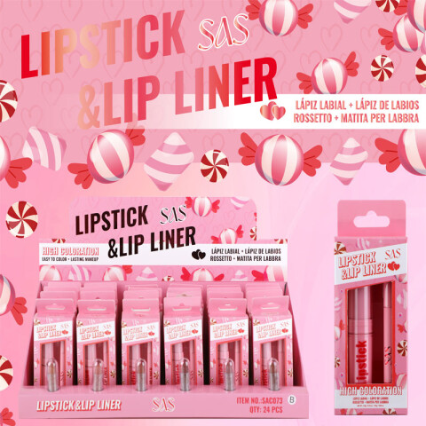 Lápiz labial y delineador de labios Lápiz Labial Y Delineador De Labios