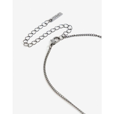 Collares Cortos Metal Estrellas Plateado Hematite