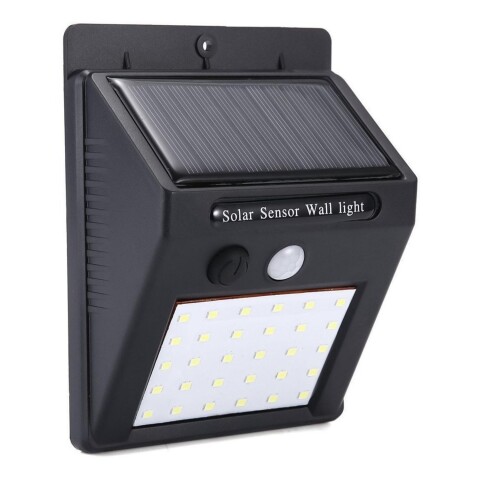 Lampara Led Solar Foco Potente Sensor Movimiento Fotocelula Lampara Led Solar Foco Potente Sensor Movimiento Fotocelula